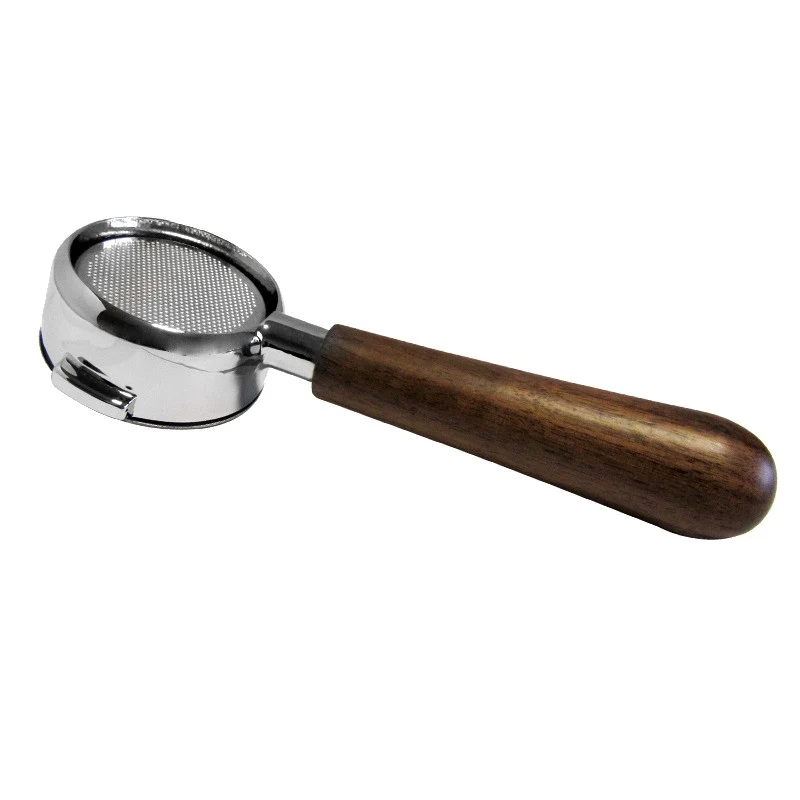 Portafiltro senza fondo mod. con manopola - ricambio per macchina da caffè